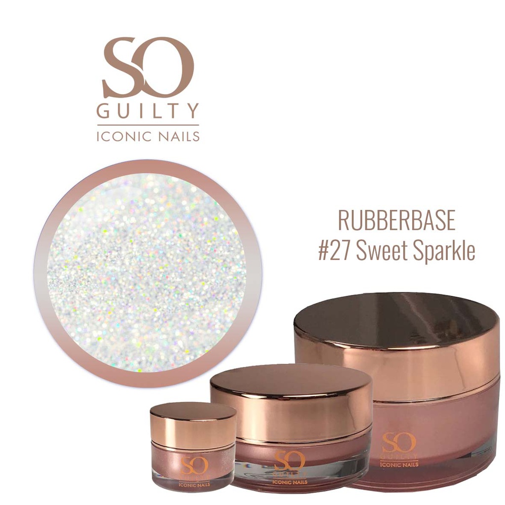 Rubber Base #27 - Utopian Gelpolish - Sweet Sparkle