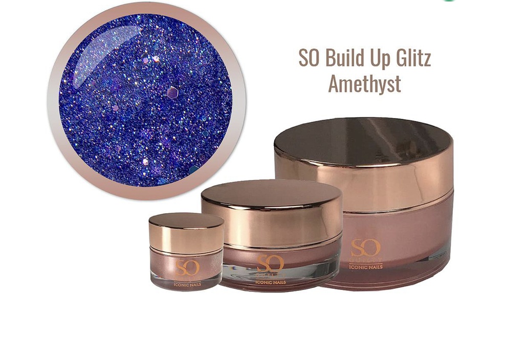 So Build Up Glitz Amethyst