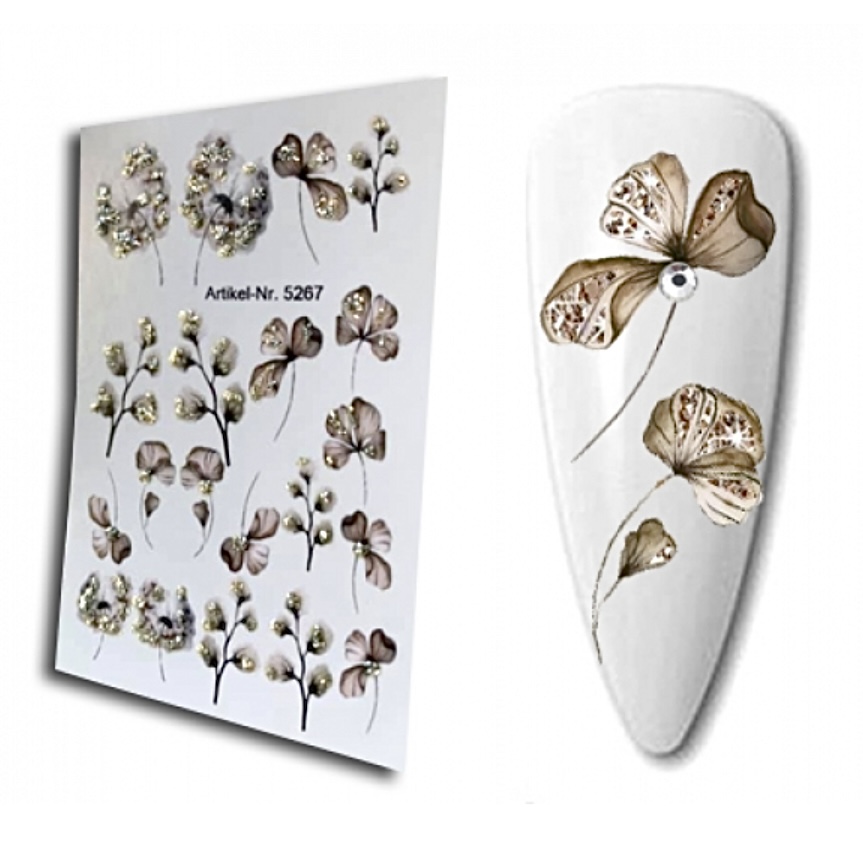 Nailart Tattoos Glitter 5267