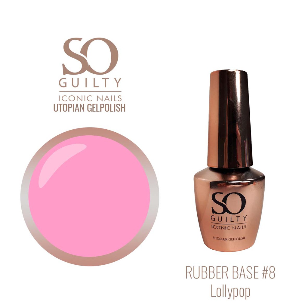 Rubber Base #8 - Utopian Gelpolish - Lollypop