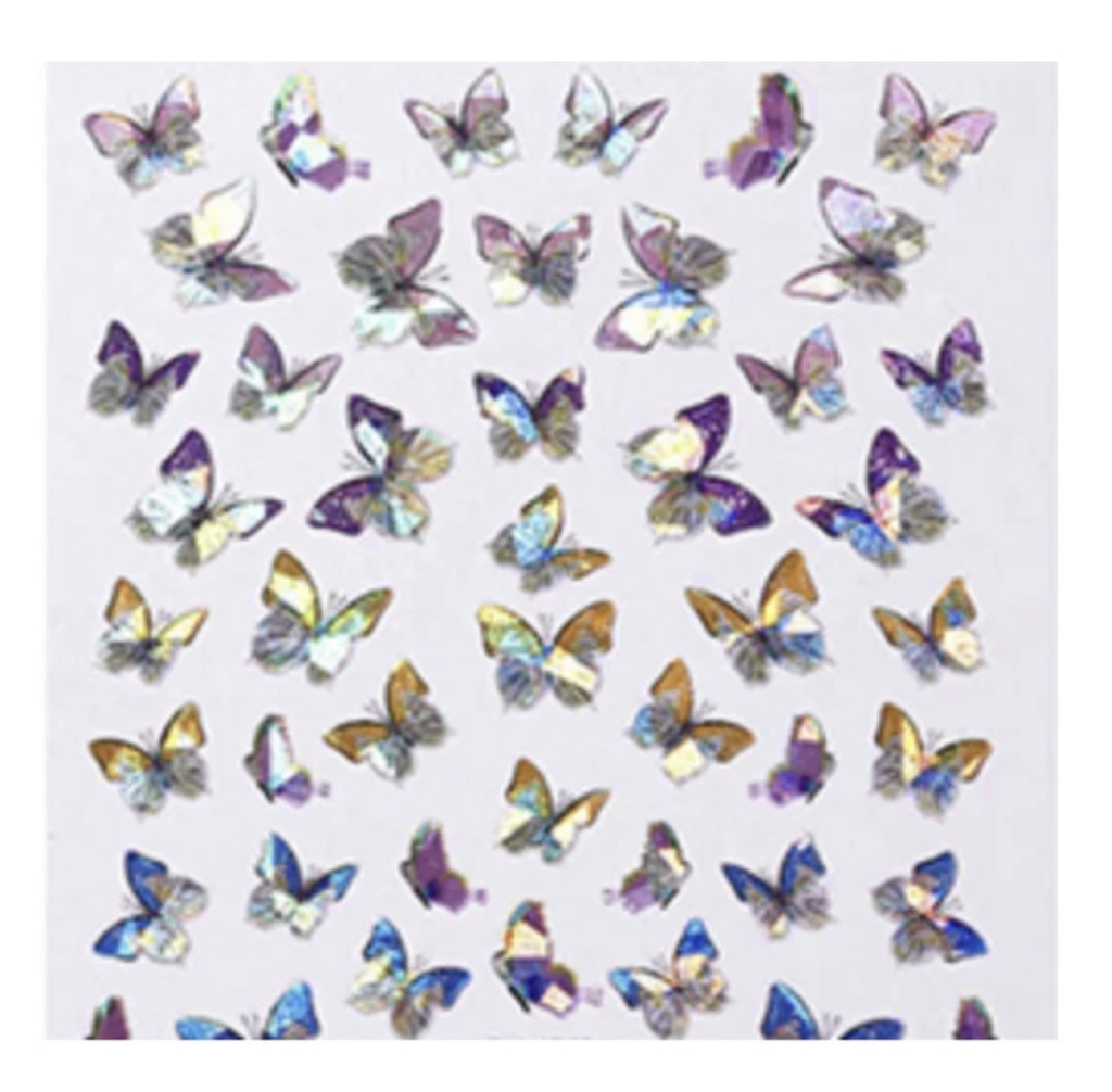 So Sticker Hollow Butterfly 205