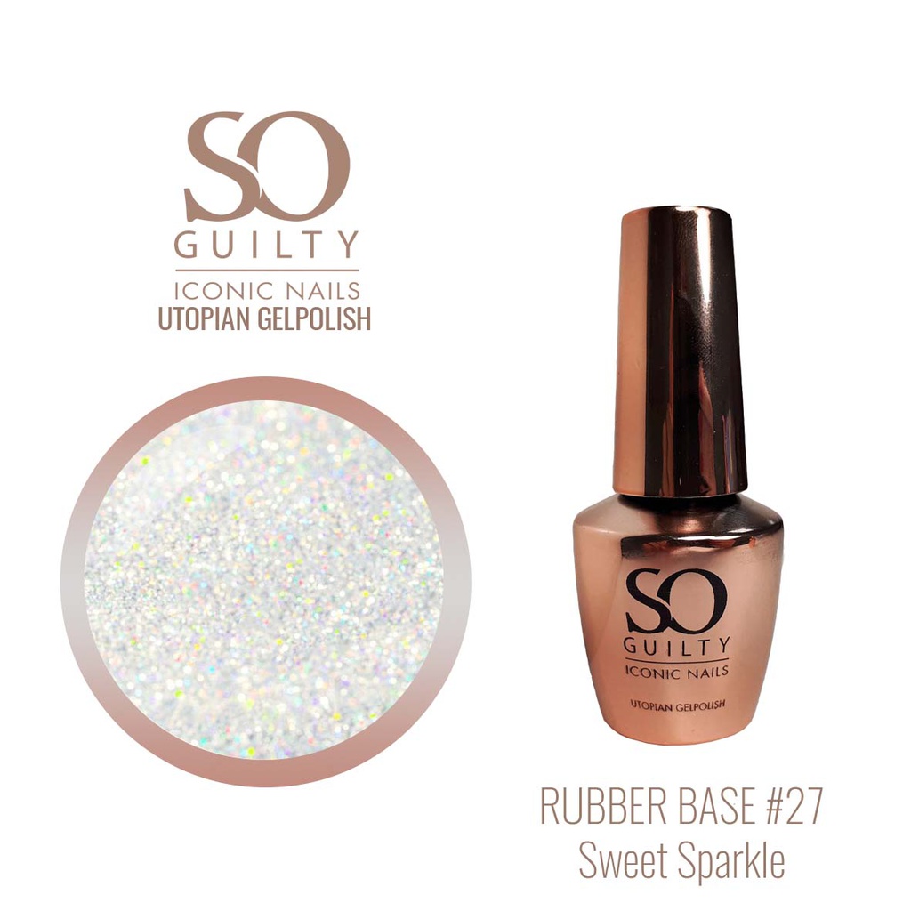 Rubber Base #27 - Utopian Gelpolish - Sweet Sparkle