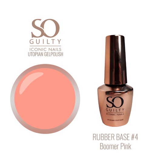 Rubber Base #4 - Utopian Gelpolish - Boomer Pink