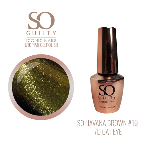 #19 SO Havana Brown - 7D Cat eye