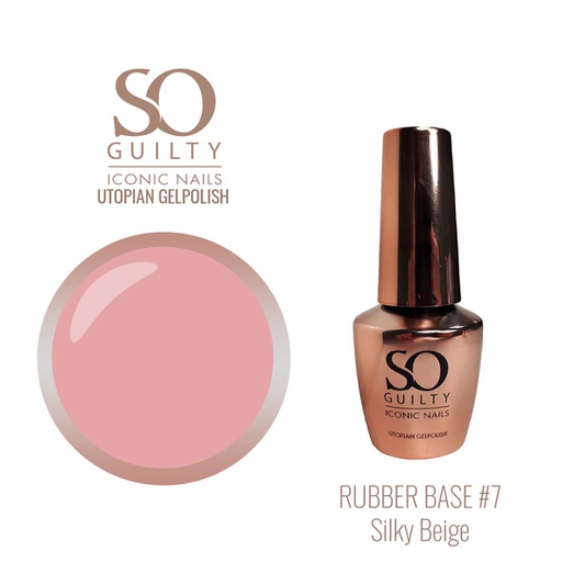 Rubber Base #7 - Utopian Gelpolish - Silky Beige