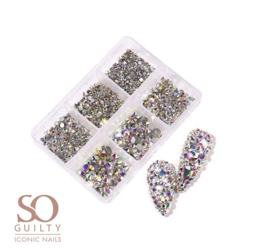 [178520] So Rhinestone Box High Shine AB